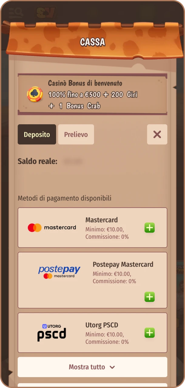 Scegli il metodo rapido per giocare su Stonevegas.
