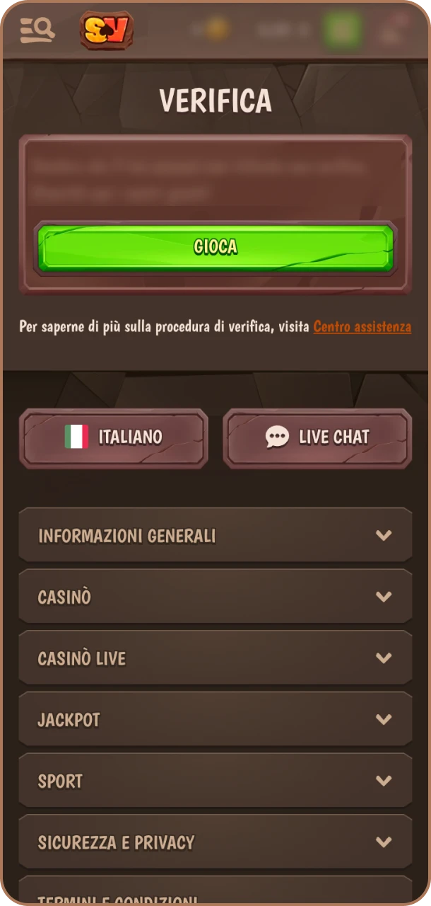 Scatta un selfie e gioca sicuro su Stonevegas.