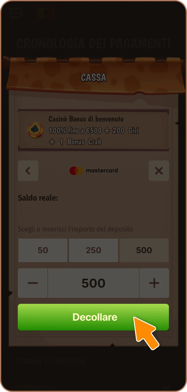 Conferma il prelievo e goditi la vittoria su Stonevegas.